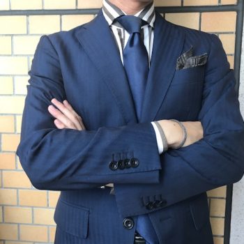 Yokohama Summer Suit Style : NAVY × BROWN
