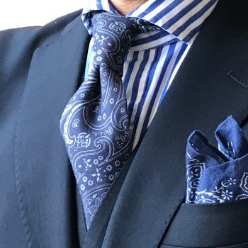 Yokohama Suit Coordinate "Paisley Tie"