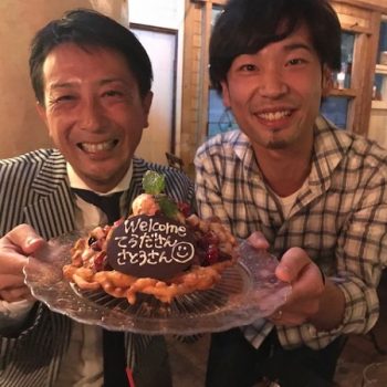 横浜メンバーでプチパーティー