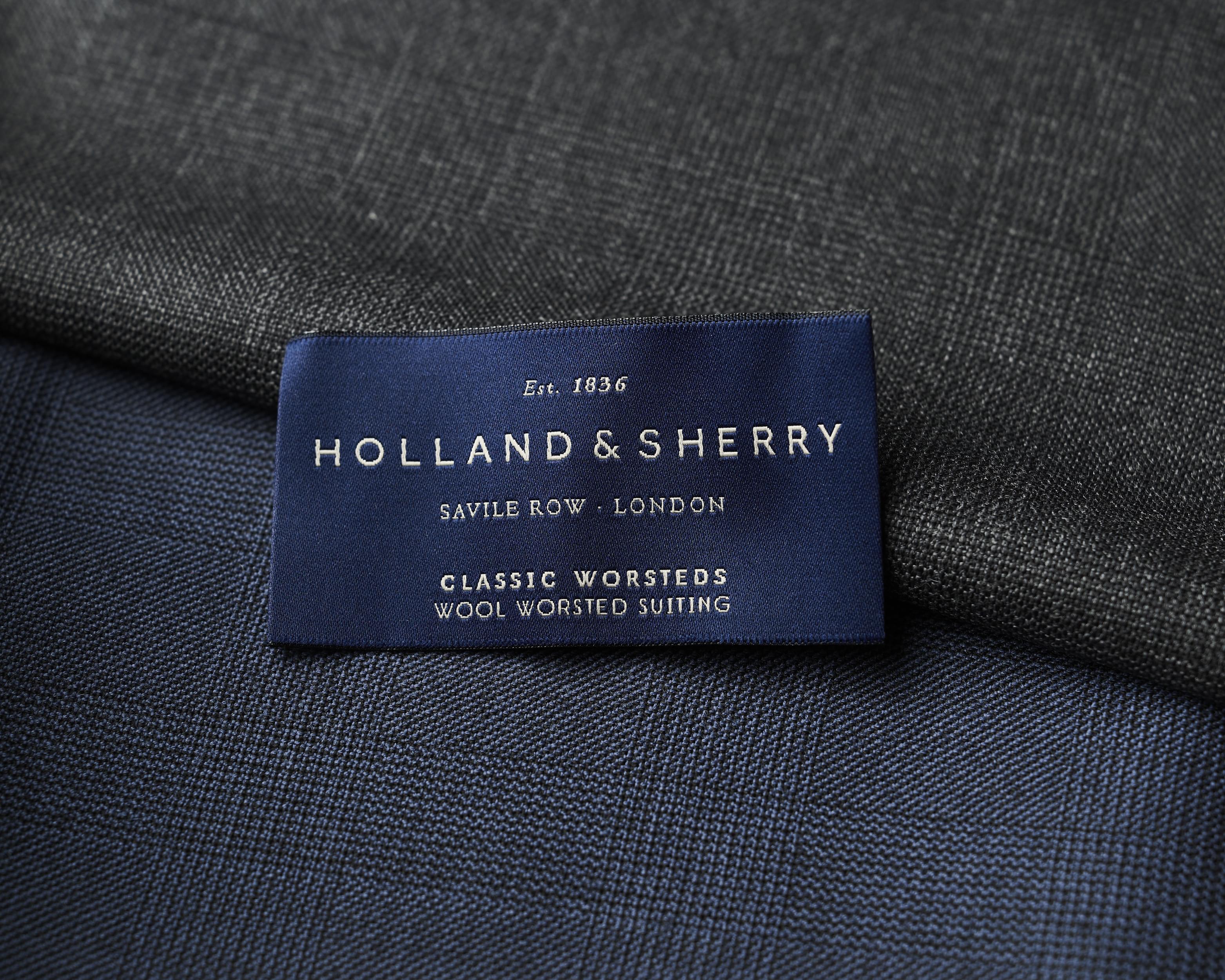 HOLLAND & SHERRY CLASSIC WORSTEDの生地