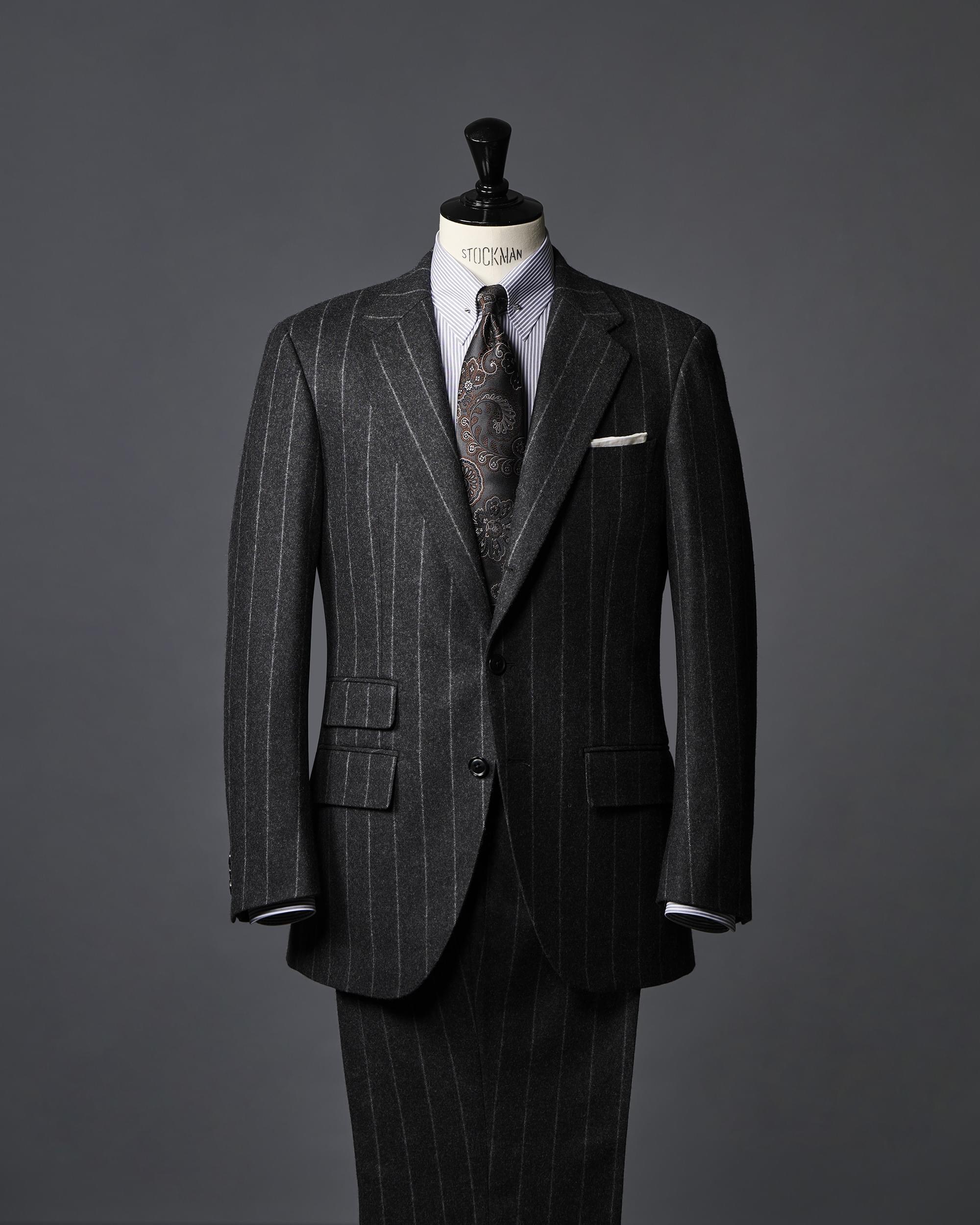 MARLING & EVANS BRETTONの仕立て例、グレースーツ