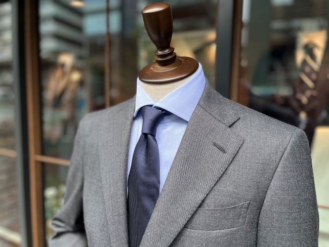 【HOLLAND & SHERRY】長く着たい、400gの英国グレンチェック
