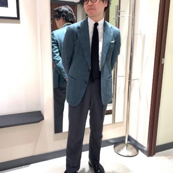 【銀座オーダースーツ】タイドアップの紳士はかっこいい