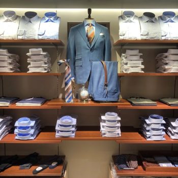 春に向けた新作の既成品シャツの入荷