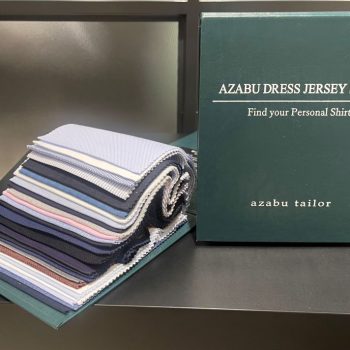 ドレスジャージーシャツの新作生地入荷！