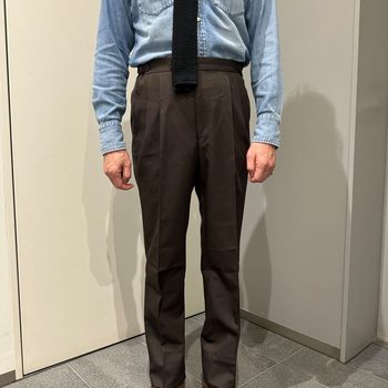 こだわりのオーダーパンツ始めました。
