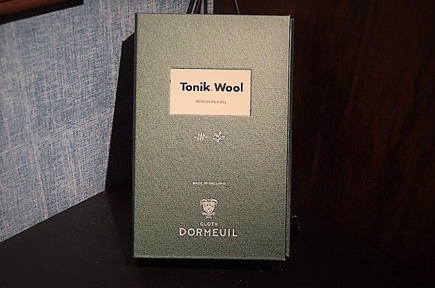 伝統の生地に魅せられて【Dormeuil Tonik Wool】