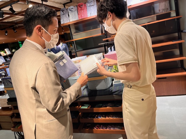 オーダーシャツフェア～私が選ぶシャツ～