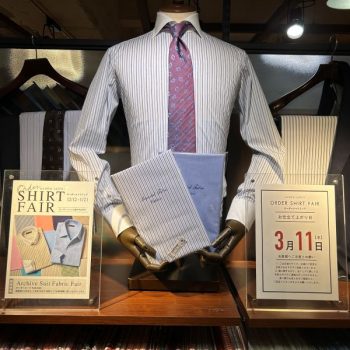 【銀座7th店】シャツフェア終了間近です！