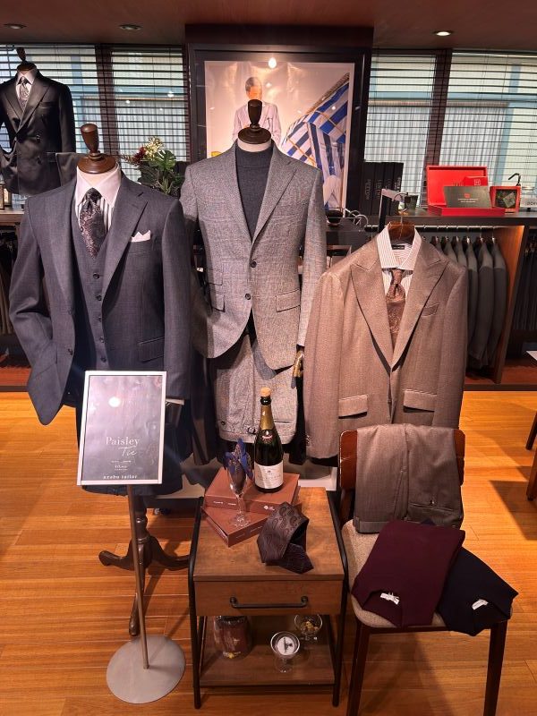 【銀座7th店】新作秋冬生地のご紹介。