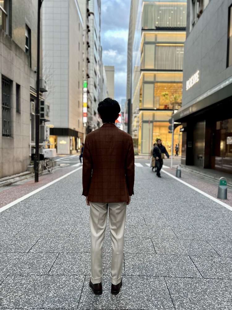 【銀座】スタッフ山野のコーディネートスナップ