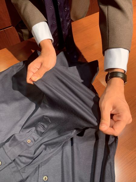 【銀座7丁目】ジャージーシャツもあるんです