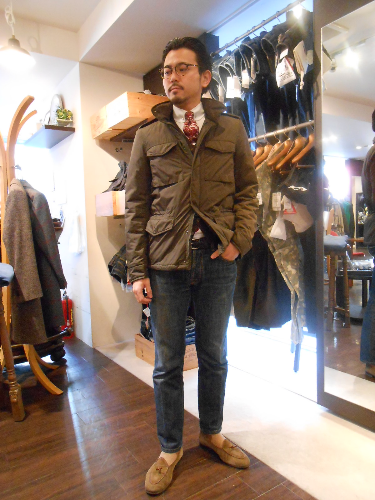 ASPESI】MINIFIELD WOOL VENTO – &B 銀座six店