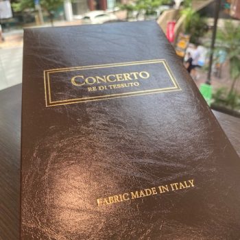 2024.25AW新作生地が入荷する暑い季節になりました。｜銀座six店の