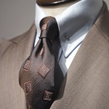 銀座six店サンプルのご紹介です【WOOL ＆ SILK DOUBLE WARP CANONICO】