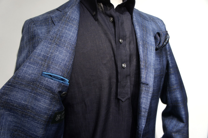 銀座SIX店のサンプルのご紹介【DORMEUIL RISING SUN】