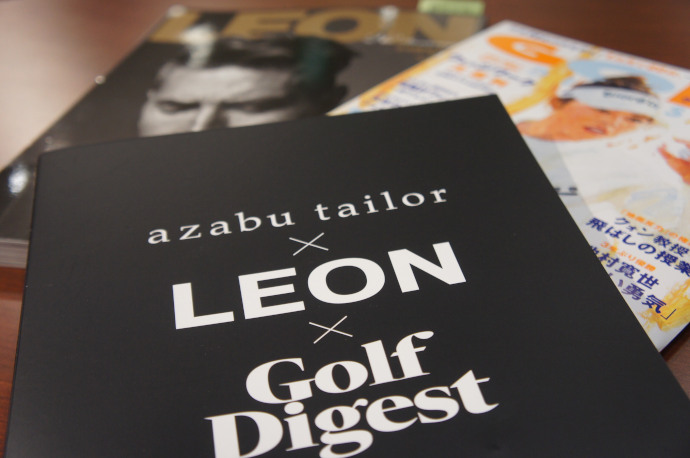 ★限定商品★【azabu tailor×LEON×Golf Digest】