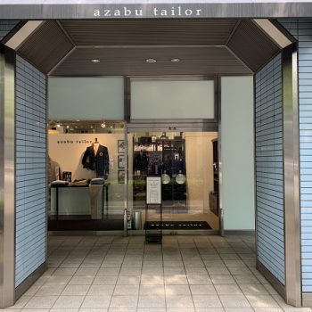 azabu tailor Hakata store is here .