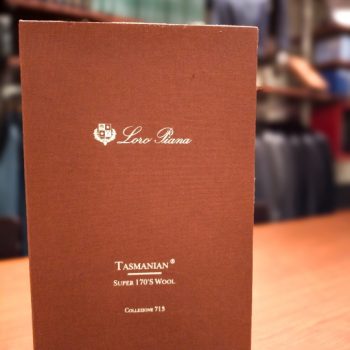 極上の艶×タフなイタリアスーツ!!別注ロロ・ピアーナをご紹介。