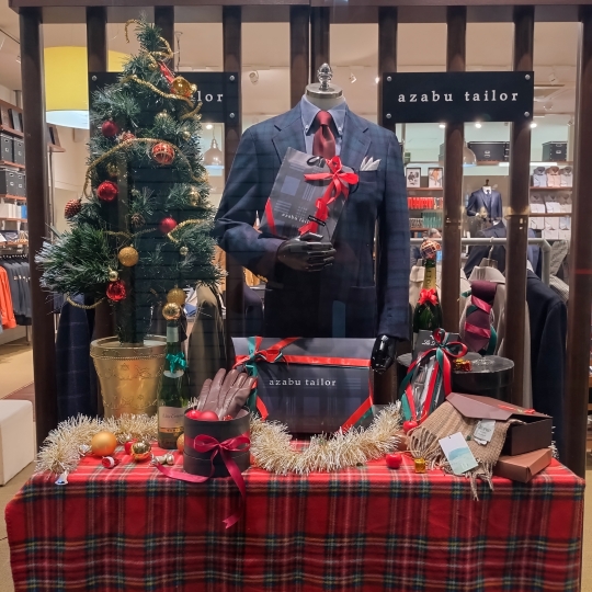 クリスマスギフトにマフラーはいかがでしょうか。