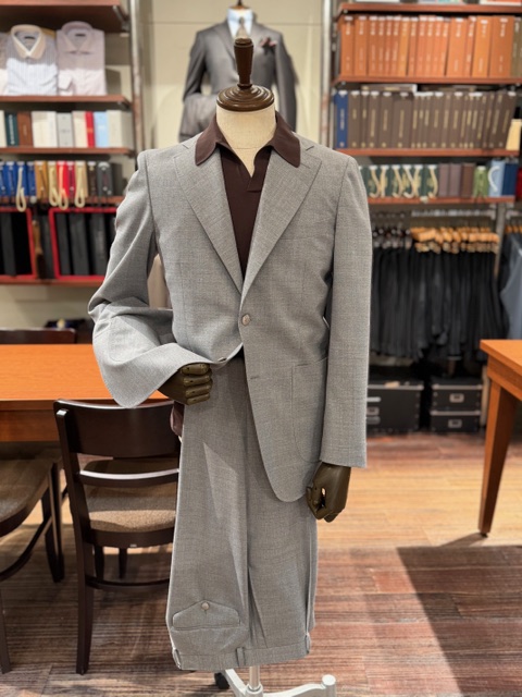 夏のセットアップスーツスタイル！