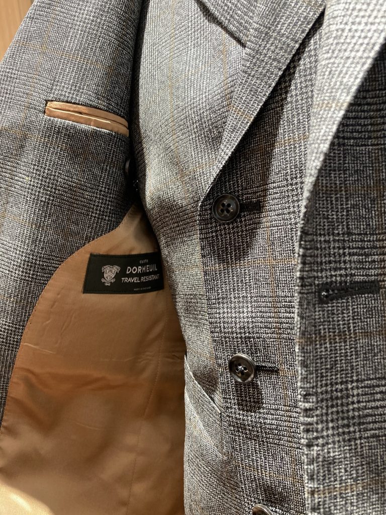 DORMEUIL　TRAVEL RESISTANT　SAMPLE