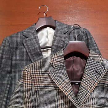 MARGARET HOWELL (マーガレットハウエル) Harris Tweed (ハリスツイード) ツイードテ-ラードジャケット ブラウン  サイズ:SIZE 2