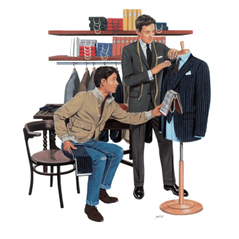 麻布テーラー オーダーメイド 上下スーツセット高級スーツ 社会人新卒