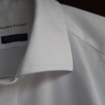 入社式、入学式に間に合うアイロン不要の白シャツ【広島でオーダーシャツ】