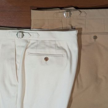 麻布テーラー広島のスタッフが自腹でオーダー「待望の新パンツ：完成しました」