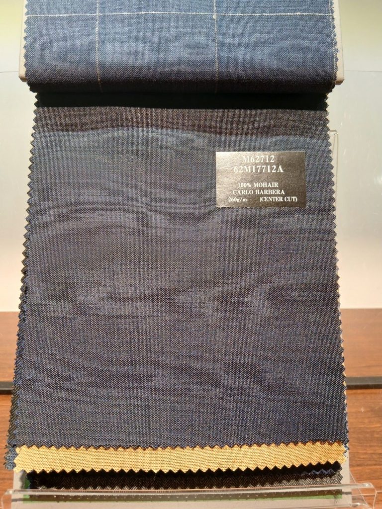 カルロ　バルベラ　モヘア１００％生地のイメージ画像
