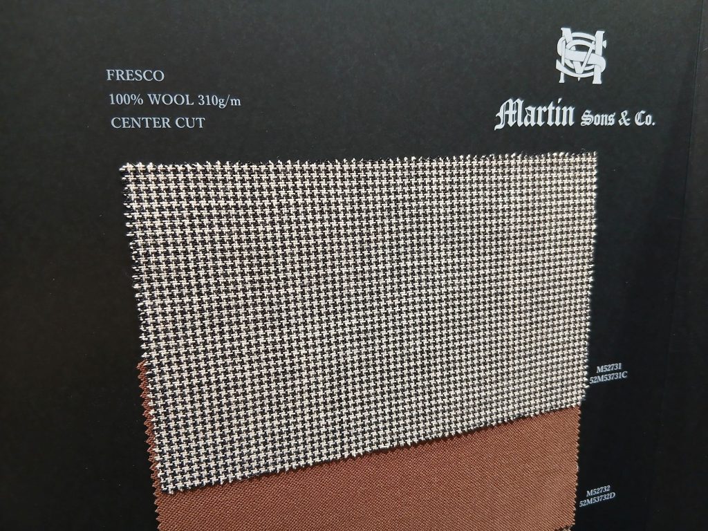 Martin Sons&Coのフレスコ生地見本
