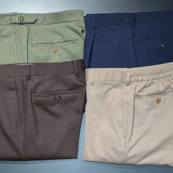 良くある質問「パンツだけオーダー出来るの？」「出来ます！」