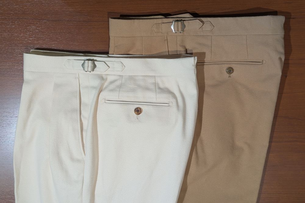 麻布テーラー広島のスタッフが自腹でオーダー「待望の新パンツ：完成しました」