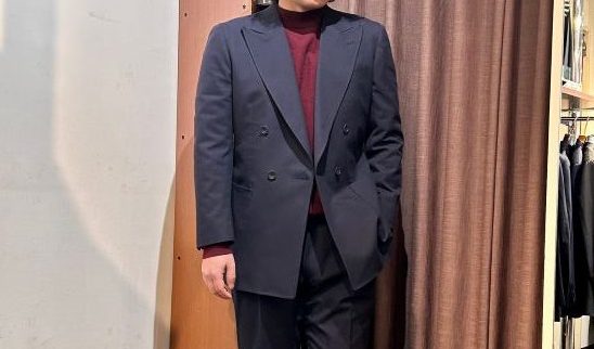 スタッフ田中のNEWコットンスーツご紹介！