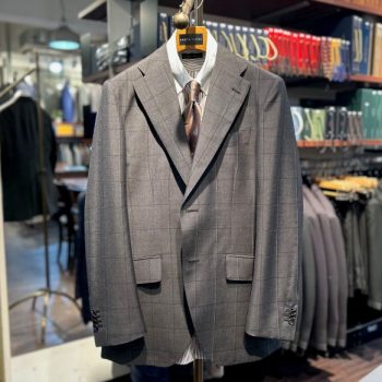 CARLO BARBERA×麻布テーラー別注 清涼感と上品な光沢。