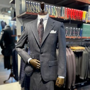 HOLLAND＆SHERRY ×麻布テーラー別注【英国クラシックな1着】