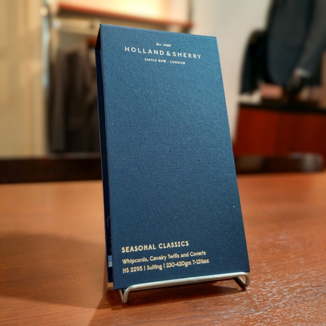 大人のオーダー、冬の仕立て映えスーツ