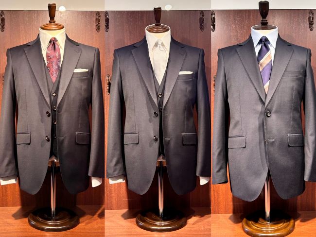 フォーマル兼ビジネスの２Wayコーディネート