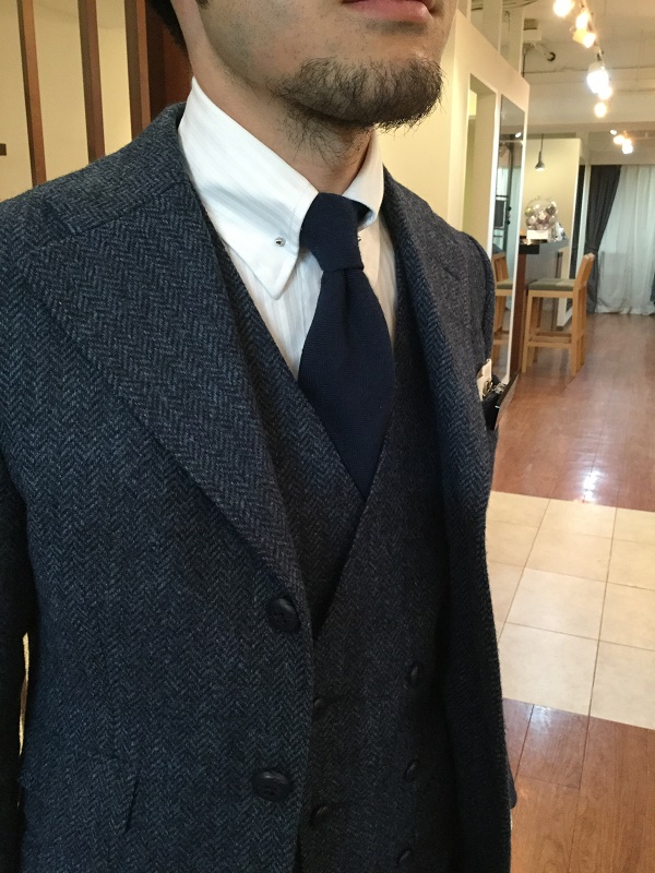 麻布テーラー　春秋冬用スーツ　DORMEUIL -ドーメル- AMADEUS