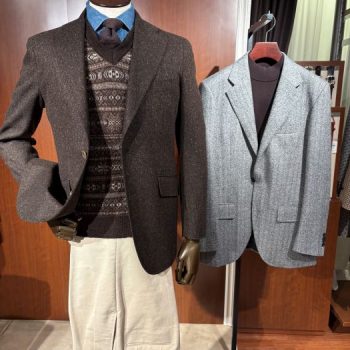 冬はツイードでホクホクしませんか？