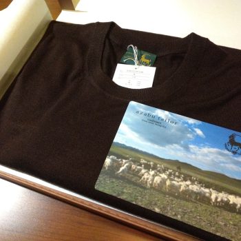 大人の夏ニットの選択肢にはこちらを