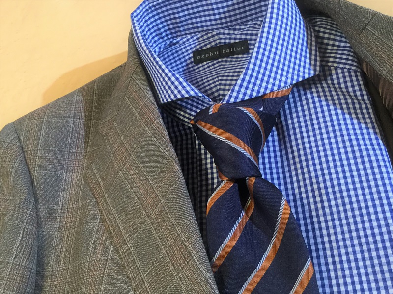 春夏スーツに向けてのVゾーン