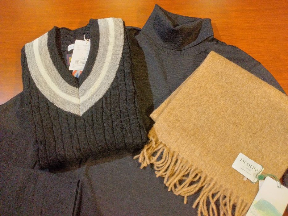 冬のジャケットに合わせるアイテムのご紹介
