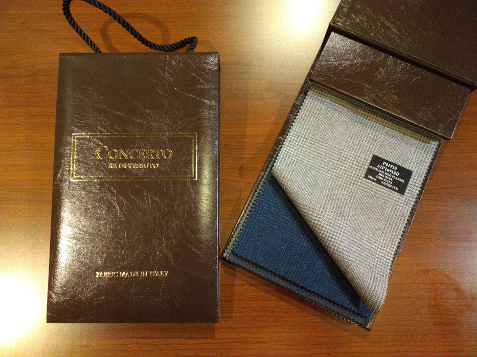 秋冬の新作生地が入ってきました
