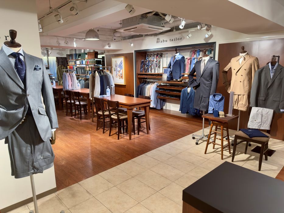 麻布テーラー吉祥寺店の店内紹介　～ SPRING SUMMER ～