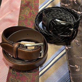 【新作！別注ネクタイ・別注ベルト】