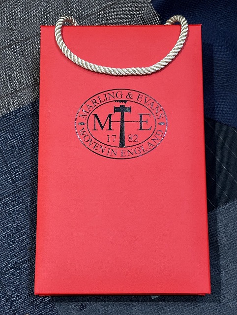 【Exclusive Fabric　Marling & Evansスーツ】