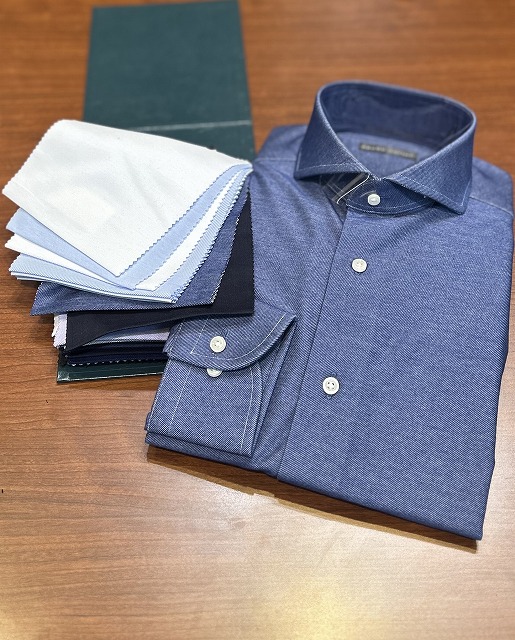 アップグレードしたオーダーシャツ！！