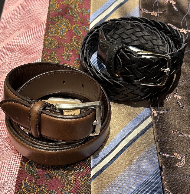 【新作！別注ネクタイ・別注ベルト】